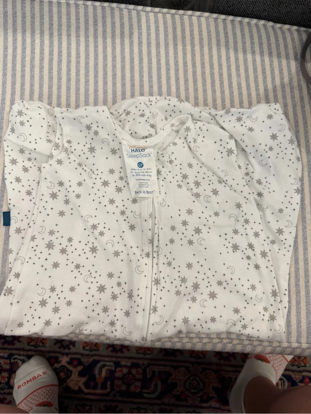 3 Halo Infant Sleep Sacks, Size Small